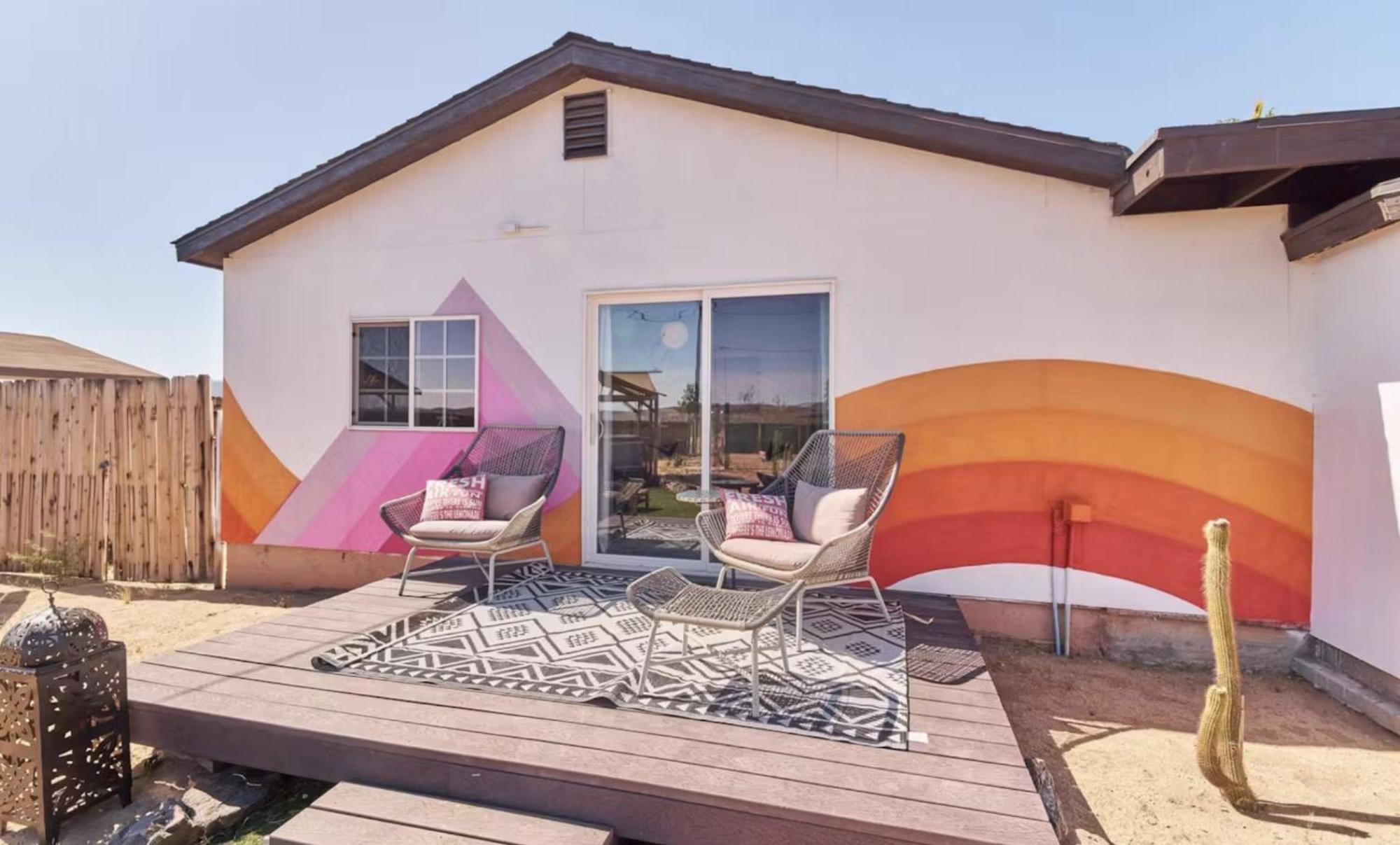 Twin Palms Desert Getaway - Jacuzzi, Fire Pit, Meditation Room & More 조슈아 트리 외부 사진